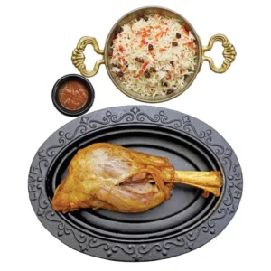 Lamb Shank with Kabuli Rice