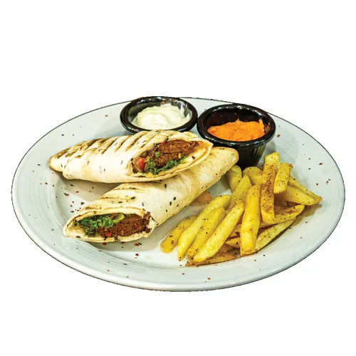 lamb koobideh wrap