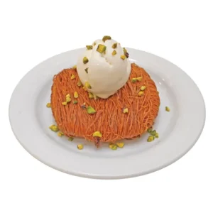 Kunafa Cheese with icecream