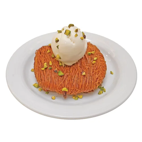 Kunafa Cheese with icecream