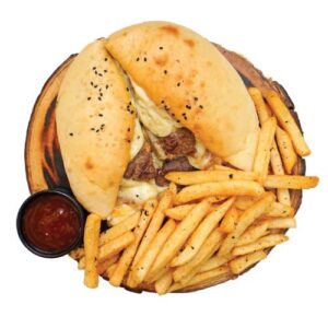 signature cheese burger