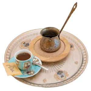 Turkish coffee served traditionally at Lalezar Kuala Lumpur