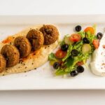 Falafel chickpea fritters at Lalezar Kuala Lumpur