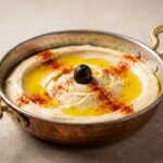 Hummus chickpea dip at Lalezar Kuala Lumpur