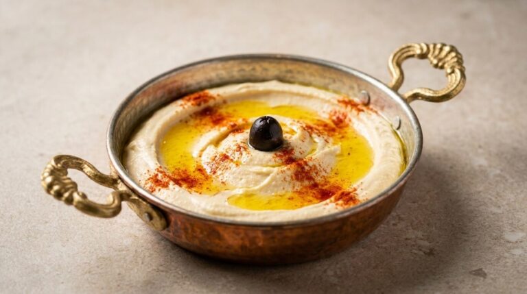 Hummus chickpea dip at Lalezar Kuala Lumpur