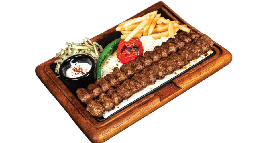 lamb koobideh kebab at Lalezar Restaurant in Kuala Lumpur