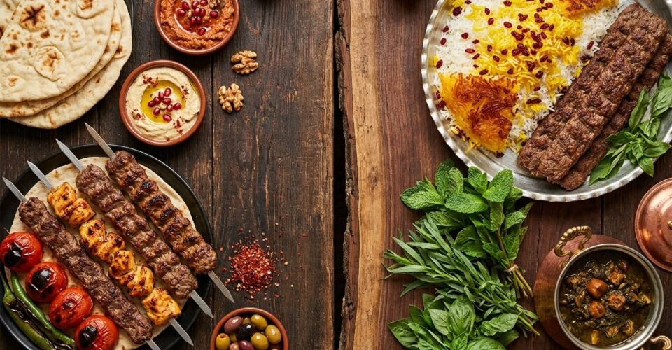 Turkish vs Persian cuisine — kebabs, mezze and saffron rice at Lalezar Kuala Lumpur