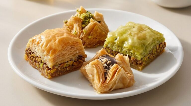 Baklava sweet Turkish pastry at Lalezar Kuala Lumpur
