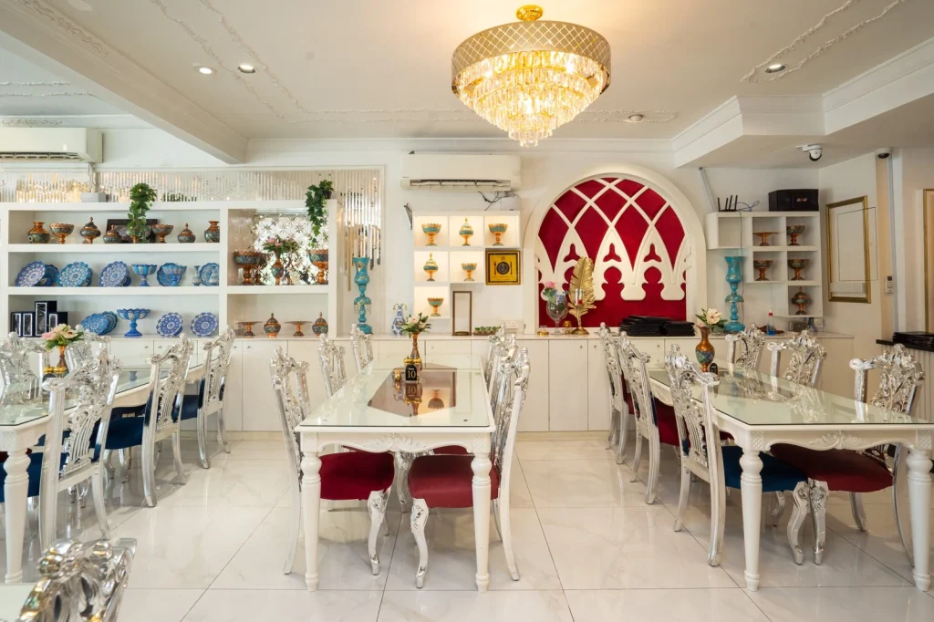 Elegant private dining room at Lalezar Kuala Lumpur