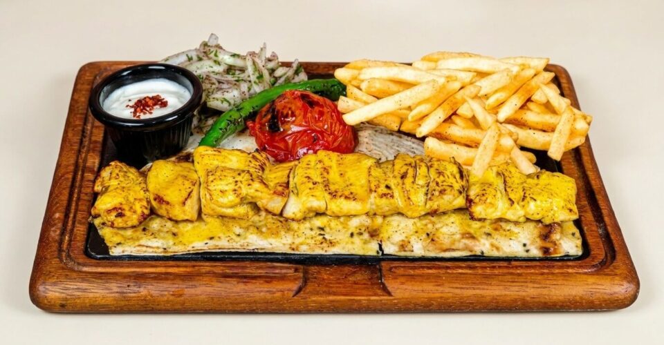 Joojeh kebab Persian saffron chicken at Lalezar Kuala Lumpur
