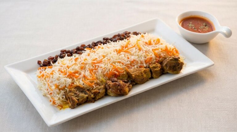 Kabuli pulao Afghan rice at Lalezar Kuala Lumpur