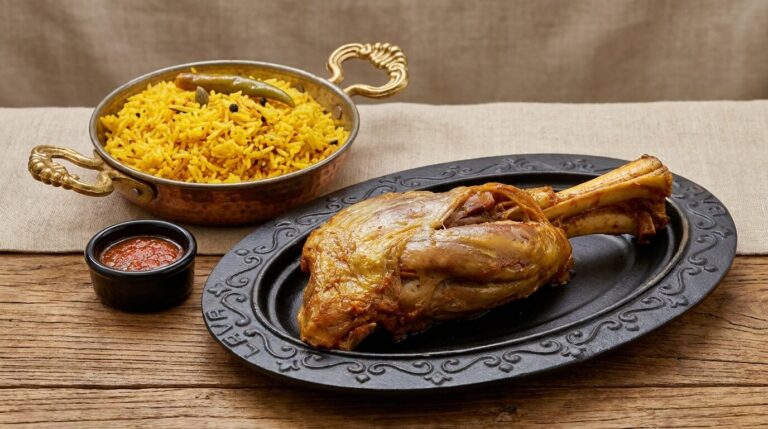 Turkish lamb shank kuzu incik at Lalezar Kuala Lumpur