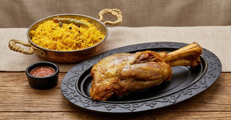 Turkish lamb shank kuzu incik at Lalezar Kuala Lumpur