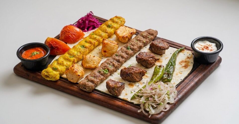 Turkish mixed grill platter at Lalezar Kuala Lumpur
