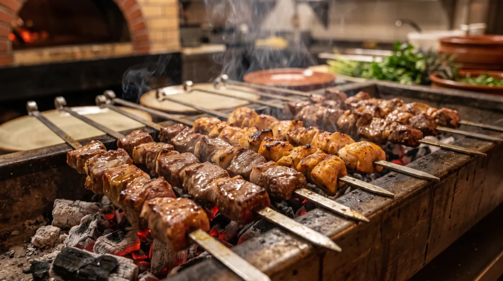 Halal charcoal-grilled Turkish kebabs at Lalezar Kuala Lumpur