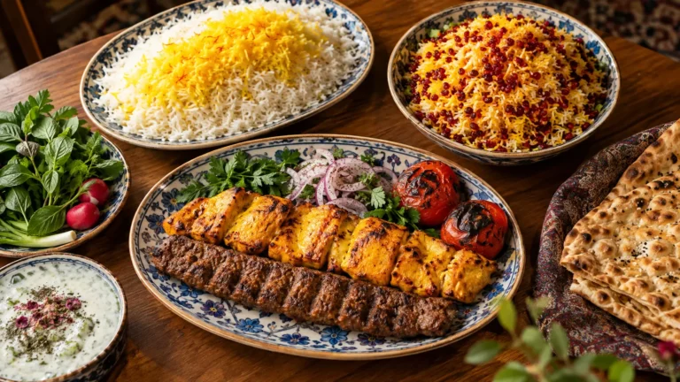 Persian cuisine spread at Lalezar Kuala Lumpur
