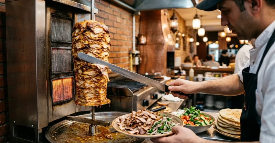 Doner kebab at Lalezar Kuala Lumpur