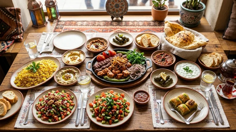 Turkish restaurant dishes at Lalezar Kuala Lumpur