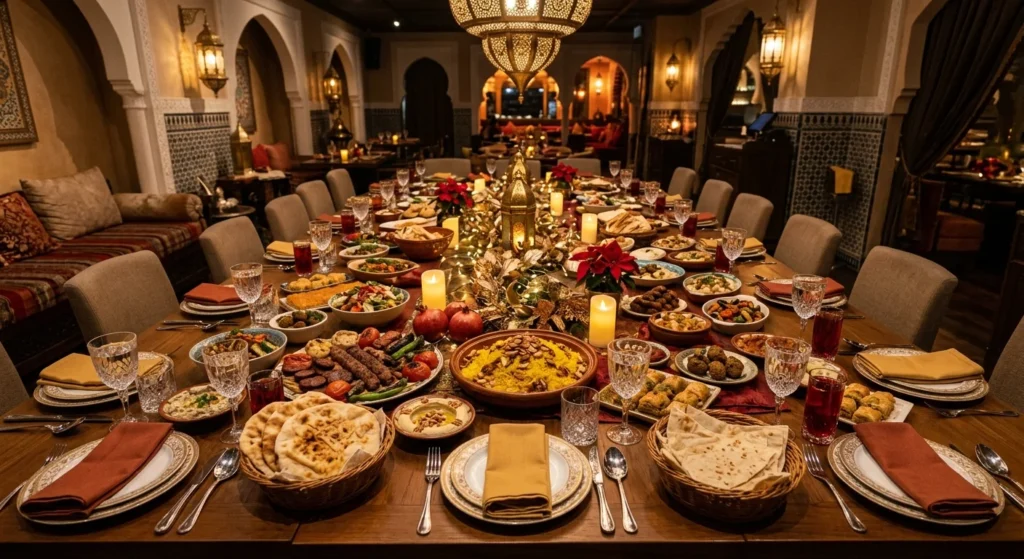 Private dining room for a year-end party at Lalezar Kuala Lumpur